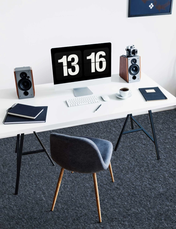 efloor Wykładzina Dywanowa Obiektowa 4m Imago 87 Granatowy Atest