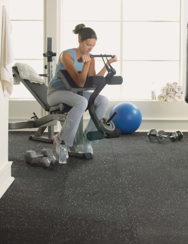 Płytka Fitness Czarny 50x50 cm