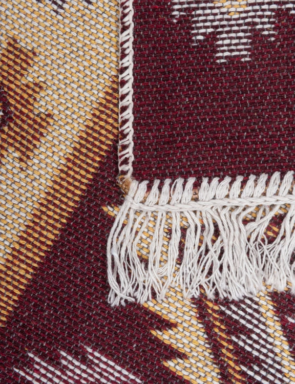 Dywan Kilim Fioletowy Romby 120x180