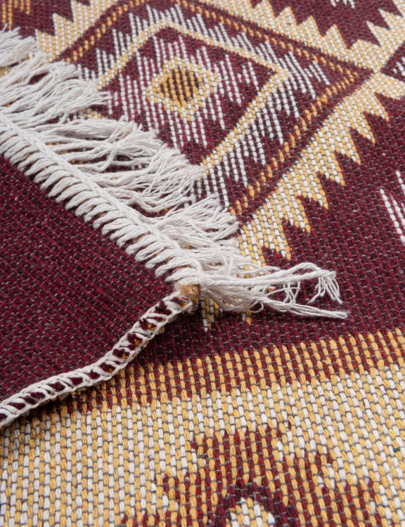 Dywan Kilim Fioletowy Romby 120x180