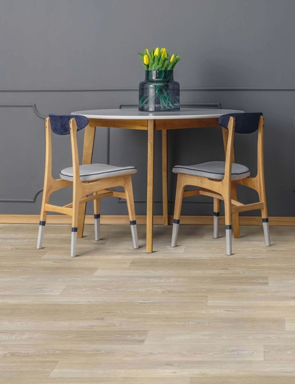 Wykładzina PCV 3m Porto Tokyo Soho 4 Dąb Deska Beżowy