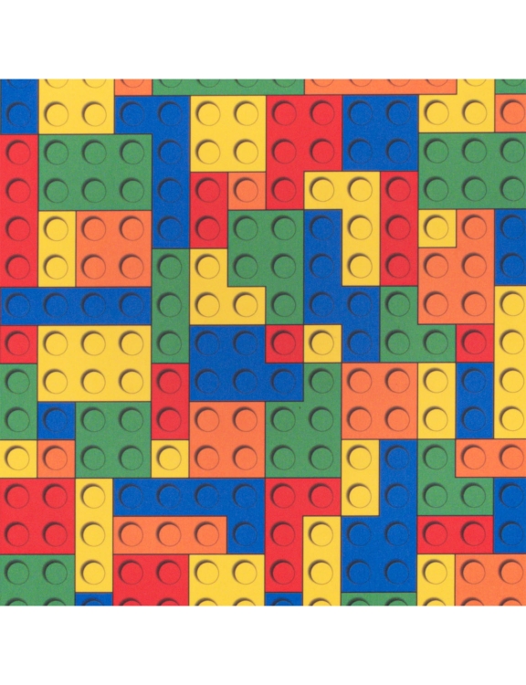 Wykładzina PCV 4m Bubblegum Klocki