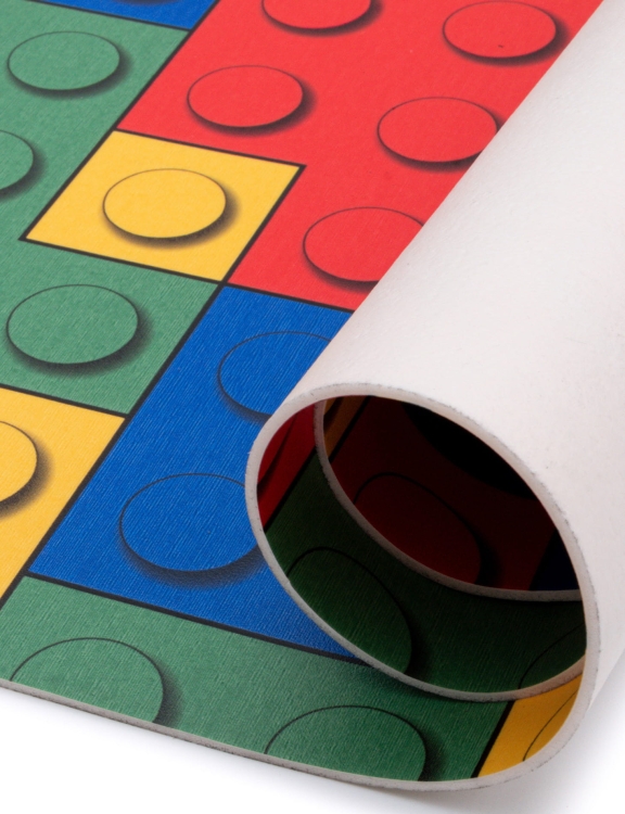 Wykładzina PCV 4m Bubblegum Klocki