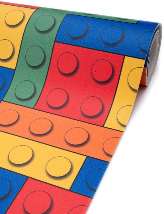 Wykładzina PCV 4m Bubblegum Klocki