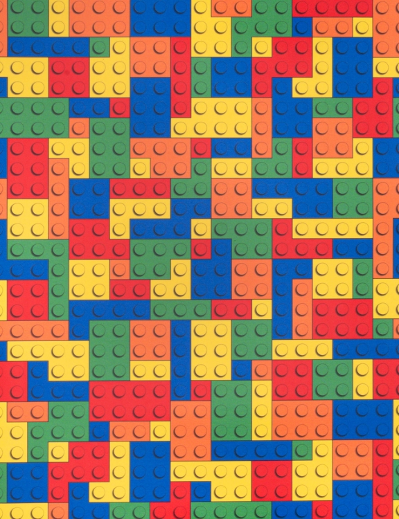 Wykładzina PCV 4m Bubblegum Klocki