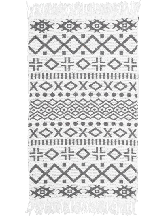 Dywanik Kilim Boho Czarny 50x80