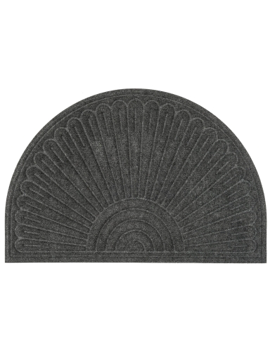 e-floor Wycieraczka Half Moon Contours Szary