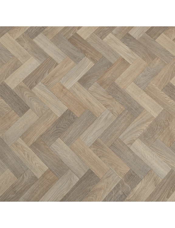 Wykładzina PCV 4m Ultimate Wood Sintra 532 Jodełka Beżowy