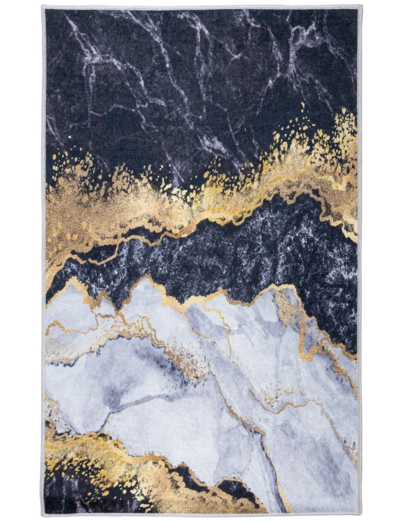 Komplet Łazienkowy Kilian Glamour 2 części Marmur Wielokolorowy