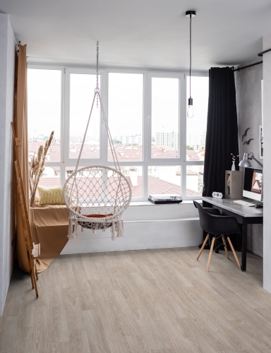 Wykładzina PCV Promo 4m Avoriaz 532 Drzewo Deska Beżowy