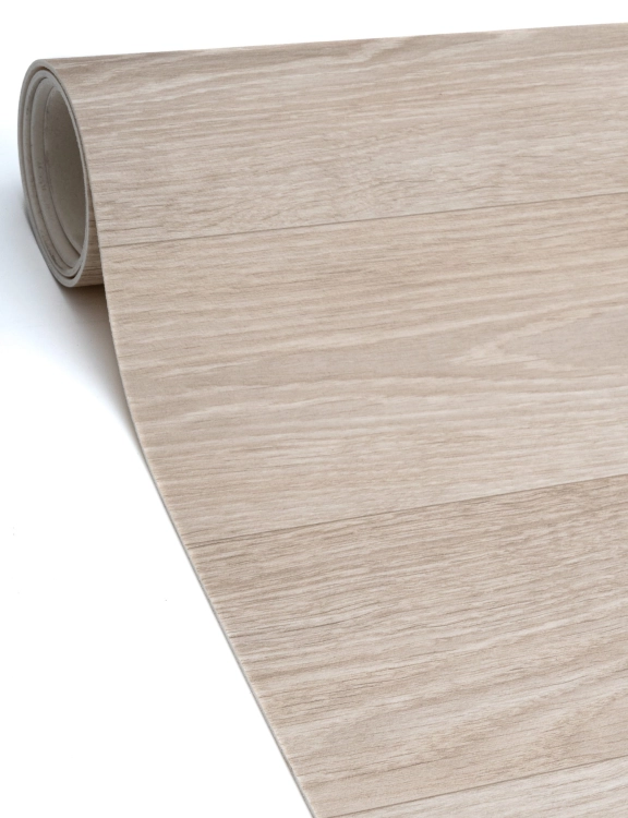 Wykładzina PCV Promo 4m Avoriaz 532 Drzewo Deska Beżowy