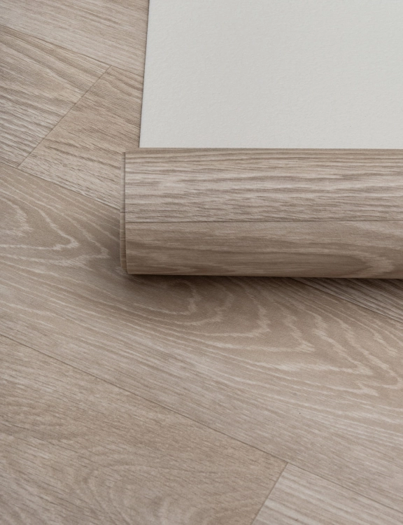 Wykładzina PCV Promo 4m Avoriaz 532 Drzewo Deska Beżowy