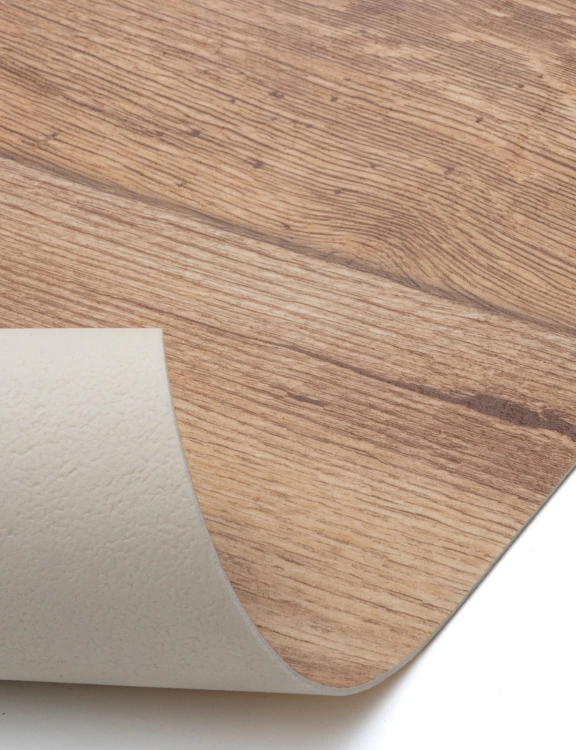 Wykładzina PCV Promo 4m Birma Drzewo Deska Beżowy