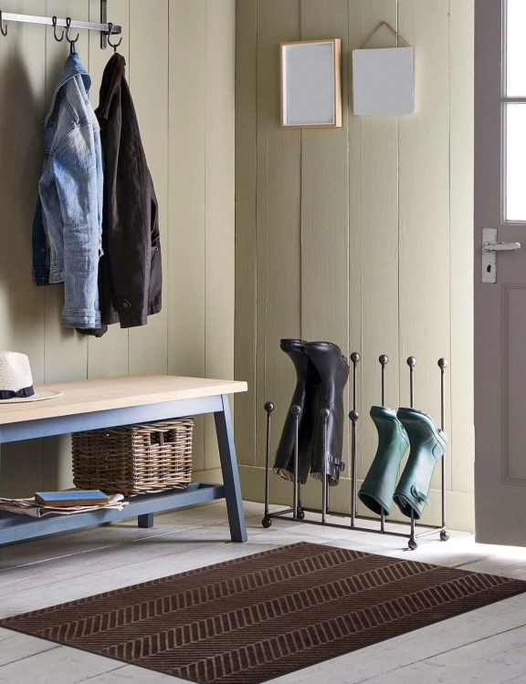 efloor Wycieraczka Tire 80x120cm Brązowy