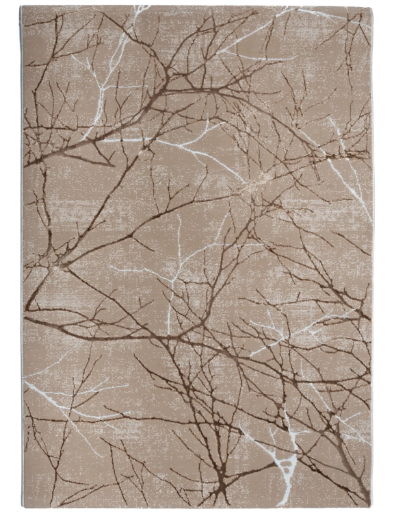 Efloor Dywan Nowoczesny Creation 120x170cm Roślinny Beżowy