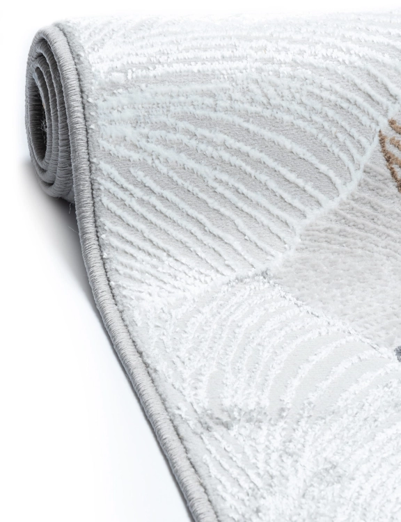 Efloor Dywan Nowoczesny Creation 120x170cm Liście Szary