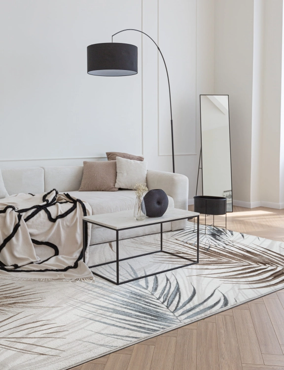 efloor Dywan Nowoczesny Creation 200x290cm Palmy Beżowy