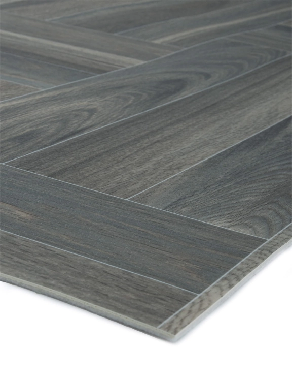 Efloor Wykładzina PCV 2m Optima Hightex Southern Oak 760 Mozzaika Drewniana Szary