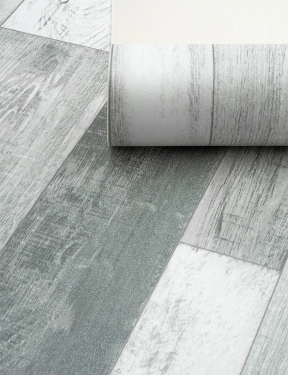 Efloor Wykładzina PCV 2m Dynasty Cuban OAK 550 Deska Szary