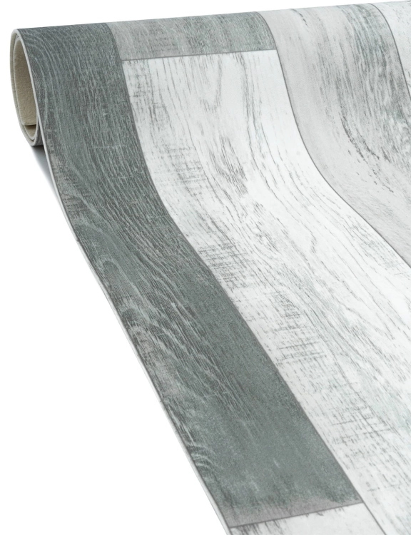 Efloor Wykładzina PCV 2m Dynasty Cuban OAK 550 Deska Szary