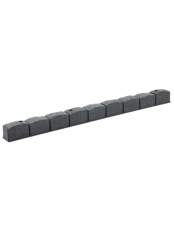Obrzeże Trawnikowe + 4 szpilki Roman Stone Szary
