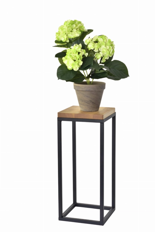 Efloor Kwietnik Laval XS Czarny 19x19x47cm