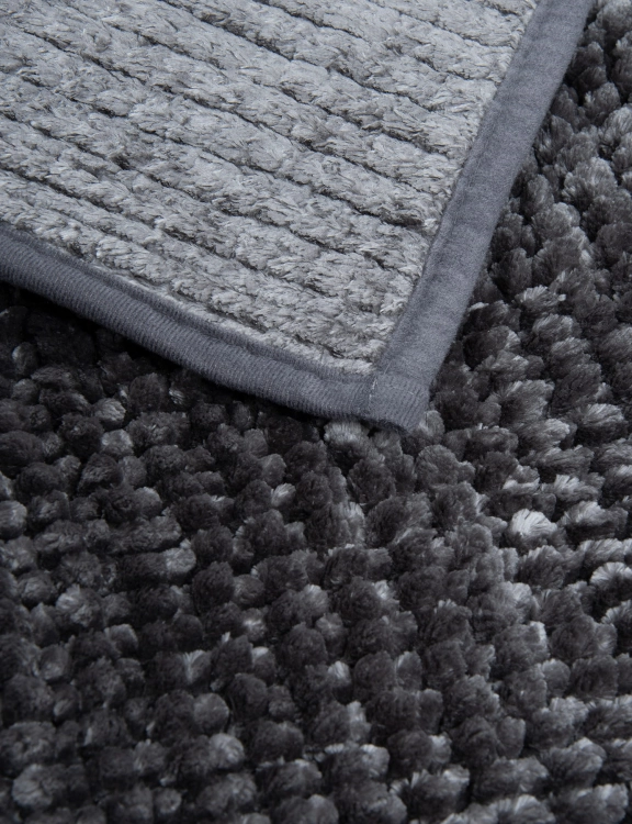 Efloor Dywanik Łazienkowy Chenille Velvet 40x60cm Grafitowy