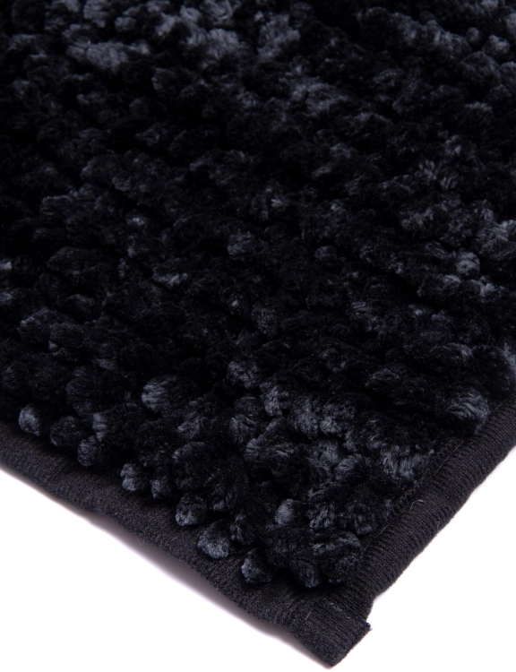 Efloor Dywanik Łazienkowy Chenille Velvet 50x80cm Czarny