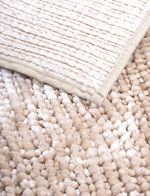 Efloor Dywanik Łazienkowy Chenille Velvet 50x80cm Beżowy