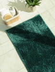 Dywanik Łazienkowy Chenille Velvet 50x80cm Zielony