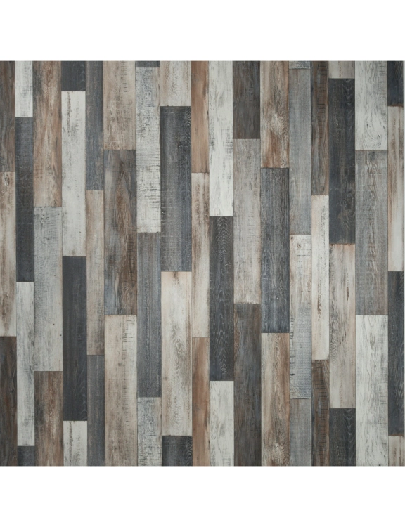 Efloor Wykładzina PCV 4m Rimini Cuban Oak 967 Deska Retro Szary