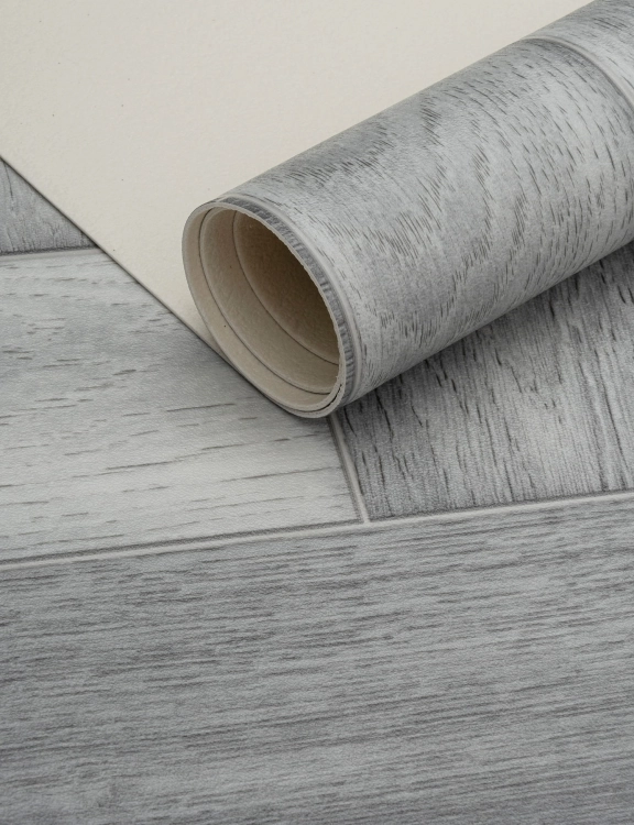 Efloor Wykładzina PCV 2m Rimini Diana Wood 799 Jodełka Szary