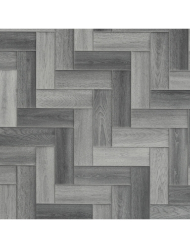 Efloor Wykładzina PCV 4m Rimini Diana Wood 799 Jodełka Szary