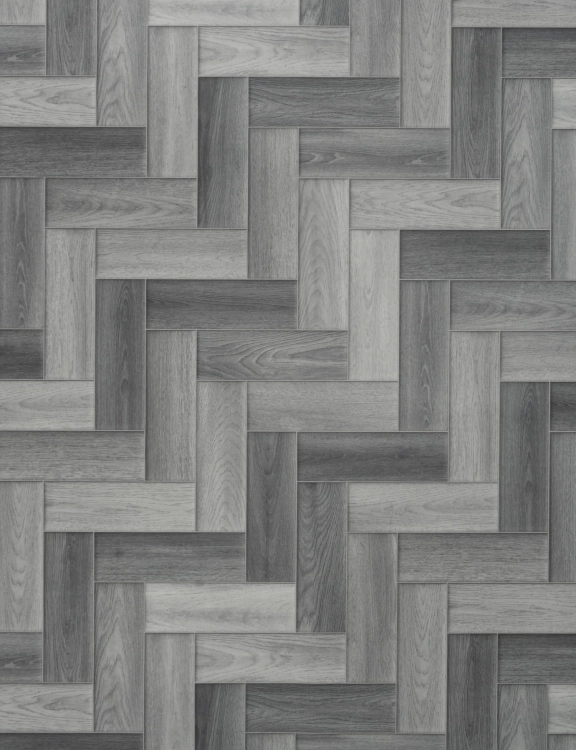 Efloor Wykładzina PCV 4m Rimini Diana Wood 799 Jodełka Szary