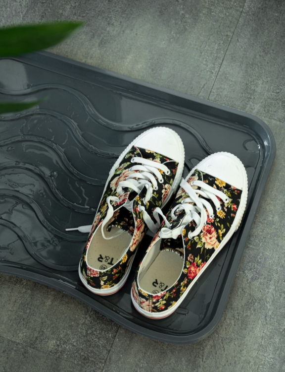 Efloor Ociekacz na buty Signet Szary 38x75 cm