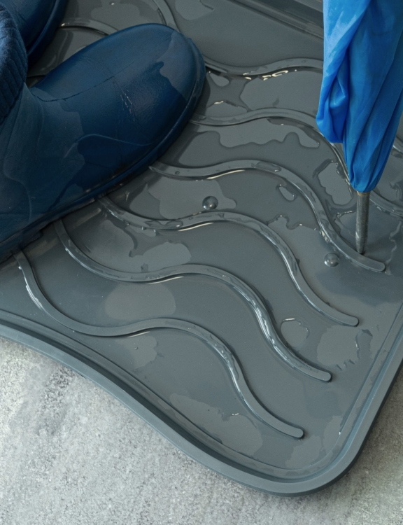 Efloor Ociekacz na buty Signet Szary 38x75 cm