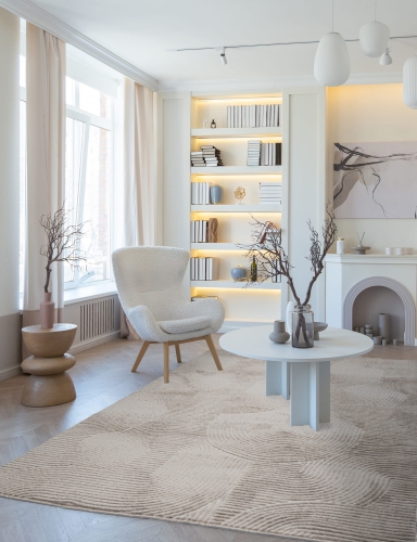 Dywan Stilo New 160x230cm Abstrakcja Beżowy