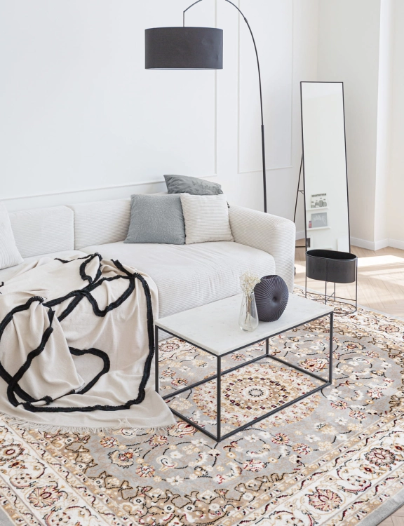 Efloor Dywan Klasyczny Dubai 200x290cm Szary