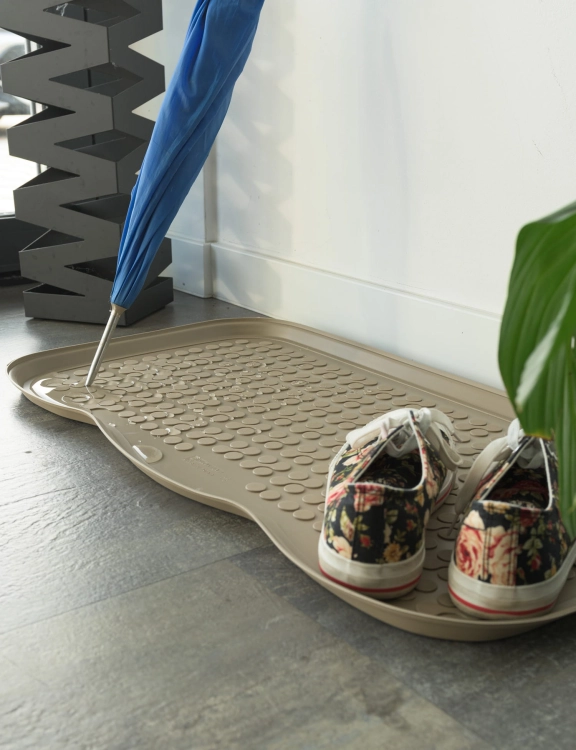 Efloor Ociekacz na buty Termoplast Beżowy Zapachowy 40x72 cm