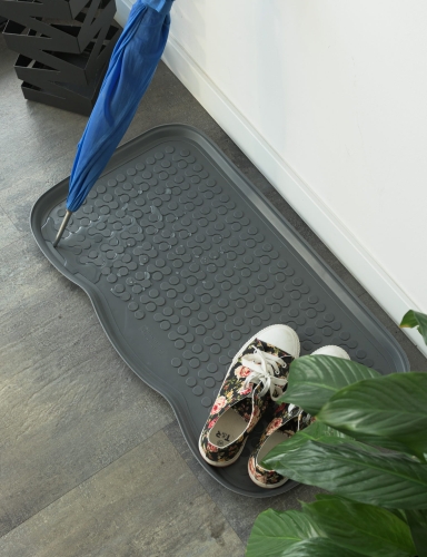 Efloor Ociekacz na buty Termoplast Szary Zapachowy 40x72 cm