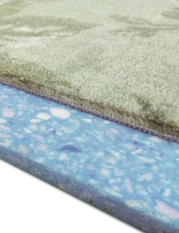 Podkład pod wykładzinę Pianomat szer.1m grub. 5mm rolka 15 m2 Niebieski