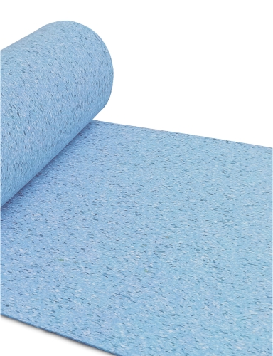 Podkład pod wykładzinę Pianomat szer.1m grub. 5mm rolka 15 m2 Niebieski