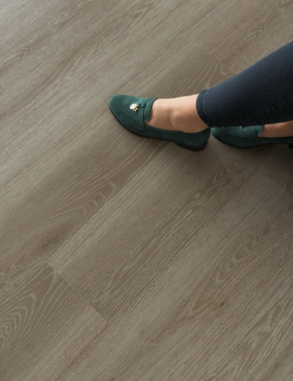 Efloor Panele Winylowe Click LVT 2,17m2 Resist Rigid ONE Deska Dąb Szary