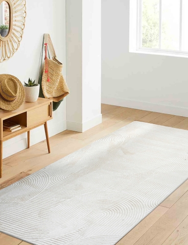 Efloor Dywan Stilo New 80x150cm Abstrakcja Kremowy