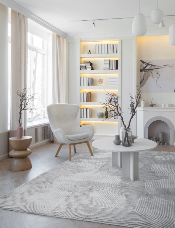 Efloor Dywan Stilo New 160x230cm Abstrakcja Szary