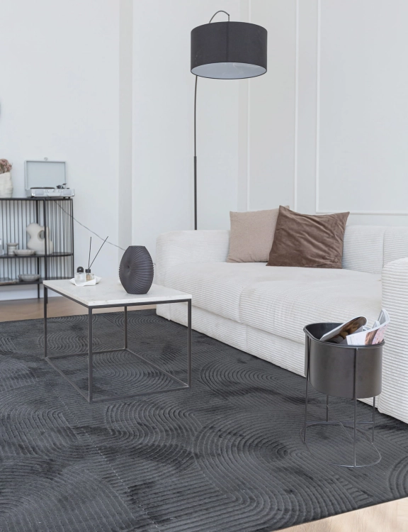 Efloor Dywan Stilo New 160x230cm Abstrakcja Antracytowy