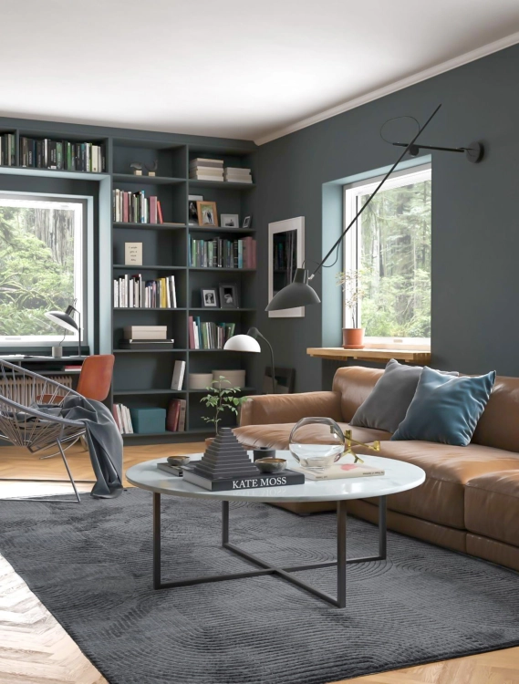 Efloor Dywan Stilo New 160x230cm Abstrakcja Antracytowy