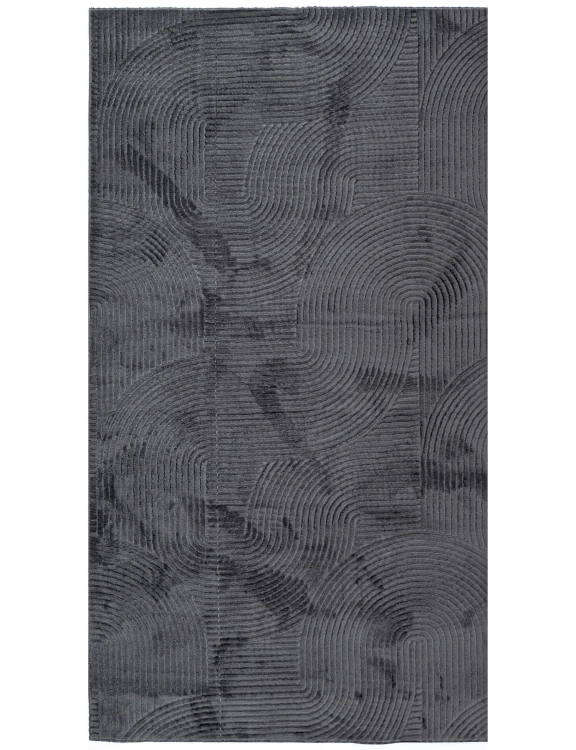Efloor Dywan Stilo New 80x150cm AbstrakQcja Antracytowy