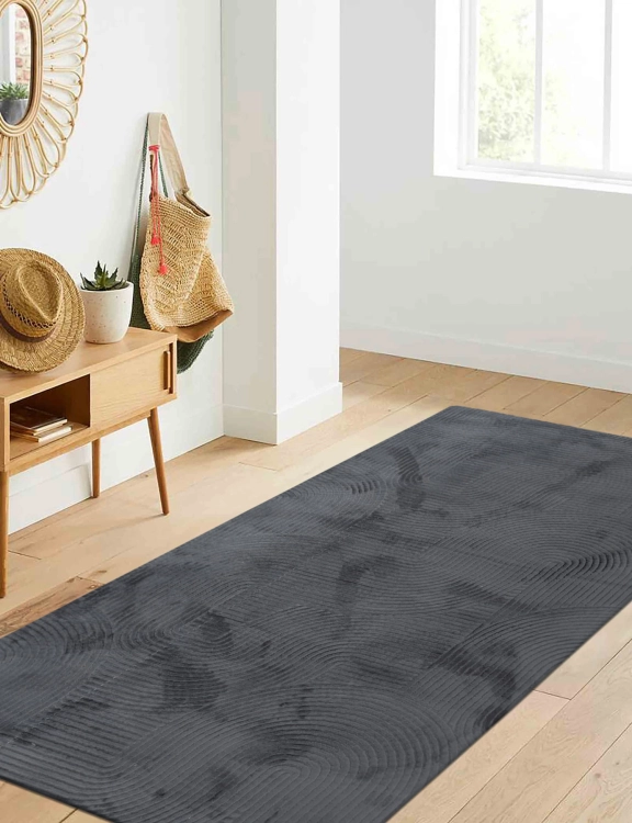 Efloor Dywan Stilo New 80x150cm AbstrakQcja Antracytowy