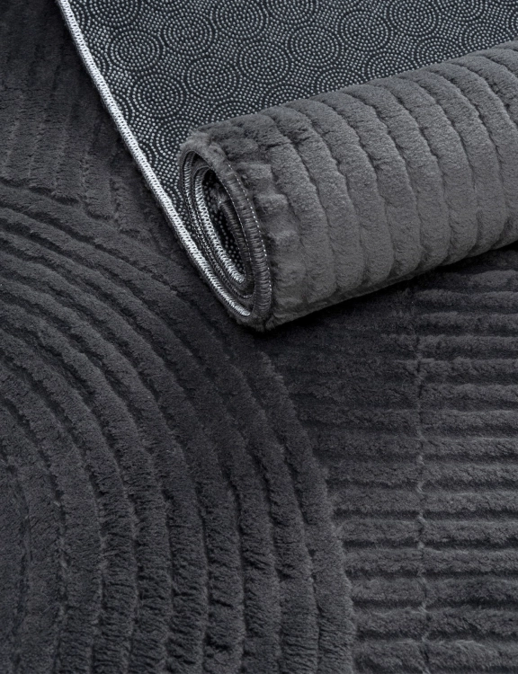 Efloor Dywan Stilo New 80x150cm AbstrakQcja Antracytowy